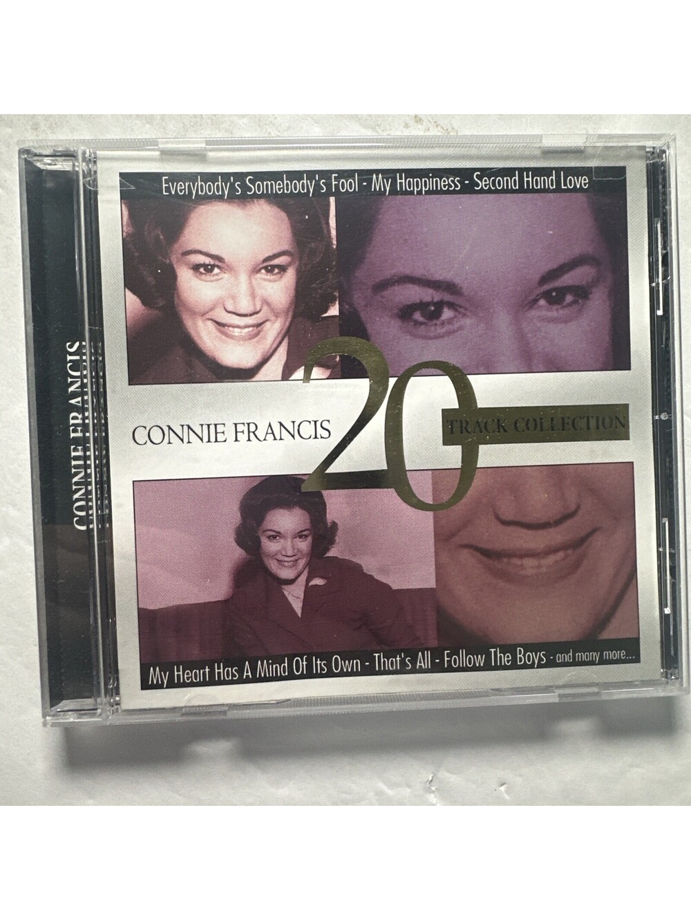 Connie Francis 20 Track Collection CD Album